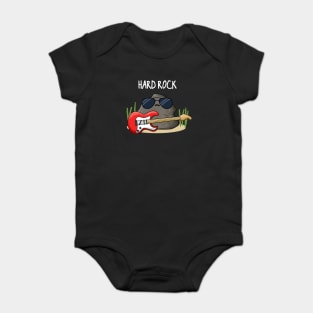 Hard Rock Funny Geology Pun Baby Bodysuit